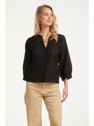 Smashed Lemon Bluzka w kolorze czarnym rozmiar: 3XL. Czarne bluzki Smashed Lemon, xl, bez wzorów, z bawełny, bez kołnierzyka, bez ramiączek. Za 200.45 zł.