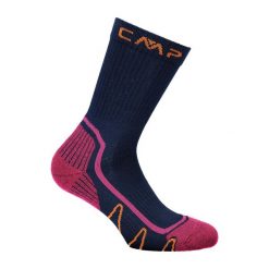 Skarpety trekkingowe CMP POLY MID. Czerwone skarpety CMP, bez wzorów. Za 59.99 zł.
