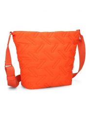 Zwei Torebka w kolorze pomarańczowym - 35 x 26 x 14 cm rozmiar: onesize. Pomarańczowe torby na ramię Zwei, bez wzorów, z materiału, na ramię, bez dodatków. Za 128.55 zł.