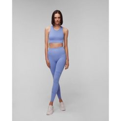 Legginsy Sportowe Damskie Casall Bezszwowe Wysoki Stan. Niebieskie legginsy Casall, bez wzorów, z podwyższonym stanem. Za 399.99 zł.