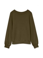 Vero Moda Bluza w kolorze khaki rozmiar: S. Brązowe bluzy Vero Moda, s, bez wzorów, bez kaptura. Za 101.23 zł.