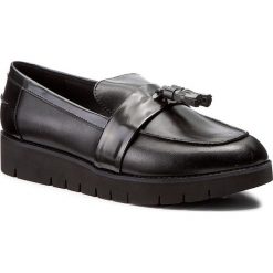 Mokasyny GEOX - D Blenda A D740BA 05443 C9999 Black. Czarne mokasyny Geox, bez wzorów, ze skóry ekologicznej, bez obcasa. W wyprzedaży za 239.00 zł.