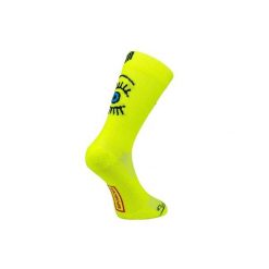 Skarpetki biegowe Sporcks Eye. Żółte skarpety SPORCKS, bez wzorów, z nylonu. Za 93.95 zł.