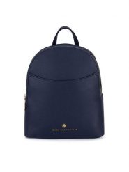 Beverly Hills Polo Club Plecak BHPC-C-007-07 Granatowy. Niebieskie plecaki Beverly Hills Polo Club, bez wzorów, z tworzywa sztucznego. Za 219.99 zł.
