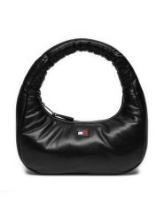 Tommy Jeans Torebka Tjw Pillow Shoulder Bag AW0AW16977 Czarny. Czarne torebki klasyczne Tommy Jeans, bez wzorów, z jeansu, bez dodatków. Za 209.99 zł.