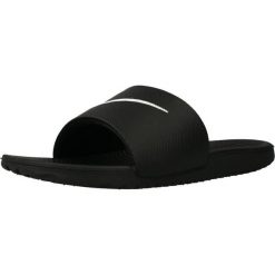 Klapki Nike Model Kawa Slide Kolor Czarny. Czarne klapki Nike, bez wzorów, z materiału, bez obcasa. Za 237.00 zł.