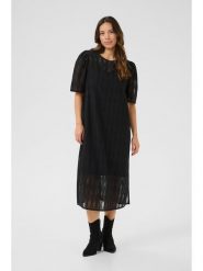 Kaffe Sukienka w kolorze czarnym rozmiar: 38. Czarne sukienki Kaffe, na co dzień, bez wzorów, z koronki, bez kołnierzyka, bez ramiączek, midi, proste. Za 152.99 zł.