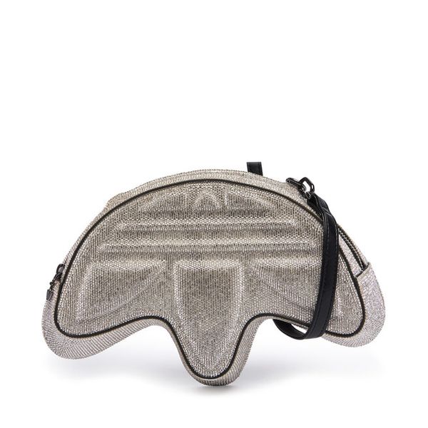 Torebka adidas. Szare torebki klasyczne Adidas, bez wzorów, bez dodatków. Za 349.99 zł.