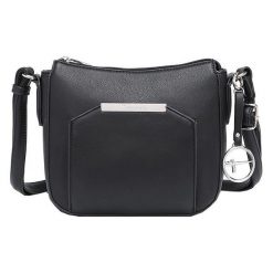 Tamaris Mirela Crossbody Bag Crossbody Mirela Crossbody Bag 3016191-001 Black. Czarne torebki klasyczne Tamaris, bez wzorów, bez dodatków. W wyprzedaży za 176.00 zł.