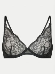 Hunkemöller Biustonosz z fiszbiną Isabelle 184822 Czarny. Czarne biustonosze Hunkemöller, bez wzorów, z syntetyku. Za 89.99 zł.