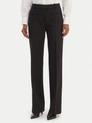 HUGO Spodnie materiałowe Hilayla 50555896 Czarny Slim Fit. Czarne spodnie materiałowe Hugo, bez wzorów, z materiału. Za 749.99 zł.