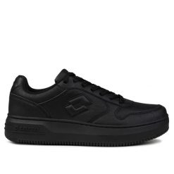Buty damskie sportowe Lotto PALIOT PF OC. Czarne obuwie sportowe Lotto, bez zapięcia, trekkingowe. W wyprzedaży za 129.00 zł.