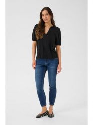 Cream Bluzka w kolorze czarnym rozmiar: XL. Czarne bluzki Cream, xl, bez wzorów, bez kołnierzyka, bez ramiączek. Za 65.95 zł.