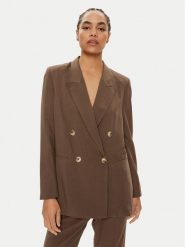 ViCOLO Marynarka TB1567 Brązowy Regular Fit. Brązowe marynarki i żakiety ViCOLO, s, bez wzorów, z wiskozy. Za 339.99 zł.