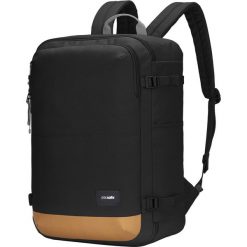 Plecak antykradzieżowy Pacsafe Go Carry-on Backpack 34 L - jet black. Czarne plecaki Pacsafe, bez wzorów. Za 608.99 zł.