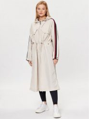 Tommy Hilfiger Parka S10S101752 Beżowy Regular Fit. Brązowe parki TOMMY HILFIGER, l, z syntetyku, bez kaptura. Za 1,119.00 zł.