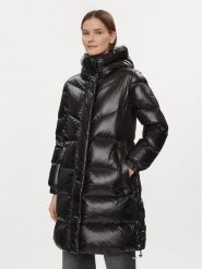 Woolrich Płaszcz zimowy Aliquippa Long CFWWOU0926FRUT3085 Czarny Regular Fit. Czarne płaszcze Woolrich, na zimę, l, bez wzorów, z syntetyku, bez kaptura. Za 2,969.00 zł.