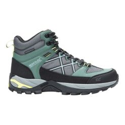Damskie buty trekkingowe Samaris III. Zielone trekkingi Regatta, z gumy, trekkingowe. Za 515.00 zł.