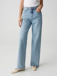 OPUS Dżinsy "Mivy" - Comfort fit - w kolorze błękitnym rozmiar: 36/L31. Niebieskie jeansy Opus, l, bez wzorów, z podwyższonym stanem. Za 165.99 zł.