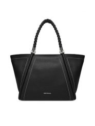 Gino Rossi Torebka CEO-LAUREN-XL8211 Czarny. Czarne torebki klasyczne Gino Rossi, bez wzorów, z materiału, bez dodatków. Za 329.99 zł.