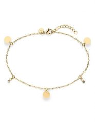 S.Oliver Bransoletka z elementami ozdobnymi na kostkę rozmiar: onesize. Bransoletki S.Oliver, z cyrkonią, ze stali. Za 86.99 zł.