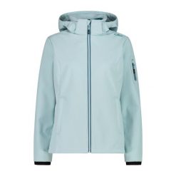 Kurtka damska turystyczna CMP 39A5006. Niebieskie kurtki sportowe CMP, xl, bez wzorów, z softshellu, bez kaptura, trekkingowe. Za 340.00 zł.