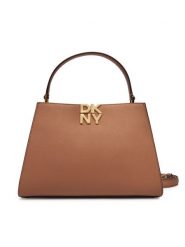DKNY Torebka Foster R52D1L92 Brązowy. Brązowe torebki klasyczne DKNY, bez wzorów, ze skóry, bez dodatków. Za 1,189.00 zł.