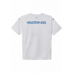 Młodzieżowa koszulka wyjazdowa Holstein Kiel 24/25 PUMA White Ignite Blue. Biała bluzki Puma, l, bez wzorów, młodzieżowe, bez kołnierzyka, bez ramiączek. W wyprzedaży za 254.00 zł.
