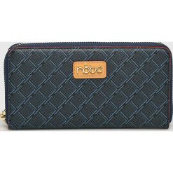 Nobo - Portfel. Niebieskie portfele Nobo, bez wzorów, z materiału. W wyprzedaży za 59.90 zł.