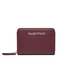 Duży Portfel Damski Valentino. Czerwone portfele Valentino, bez wzorów. Za 229.99 zł.