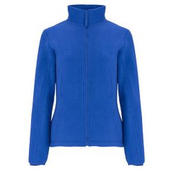 Damska Bluza Polarowa Artic Fleece Jacket. Niebieskie bluzy ROLY, na zimę, xl, bez wzorów, z polaru, bez kaptura. Za 94.99 zł.