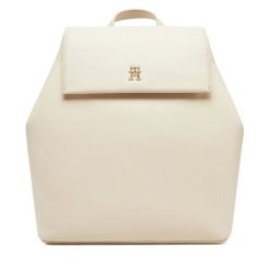 Plecak Tommy Hilfiger. Brązowe plecaki TOMMY HILFIGER, bez wzorów. Za 339.99 zł.