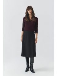 TATUUM Spódnica "Skino" w kolorze czarnym rozmiar: 36. Czarne spódnice Tatuum, na co dzień, bez wzorów, z tkaniny, midi, proste. Za 174.84 zł.