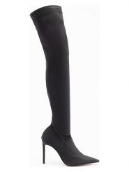 Aldo Botki w kolorze czarnym an obcasie rozmiar: 35. Czarne botki Aldo, bez wzorów, bez obcasa, na szpilce, bez zapięcia. Za 217.99 zł.