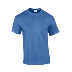 Ultra Bawełniana Koszulka Unisex Dla Dorosłych. Białe bluzki GILDAN, l, bez wzorów, z bawełny, sportowe, bez kołnierzyka, bez ramiączek. Za 34.99 zł.