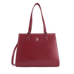 Torebka Beverly Hills Polo Club. Czerwone torebki klasyczne Beverly Hills Polo Club, bez wzorów, bez dodatków. Za 199.99 zł.