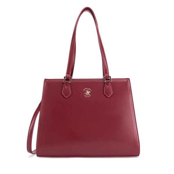 Torebka Beverly Hills Polo Club. Czerwone torebki klasyczne Beverly Hills Polo Club, bez wzorów, bez dodatków. Za 199.99 zł.