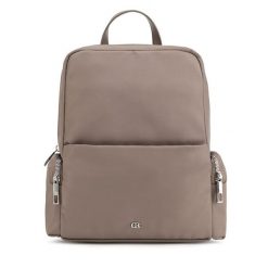 Plecak Gino Rossi. Brązowe plecaki Gino Rossi, bez wzorów. Za 249.99 zł.