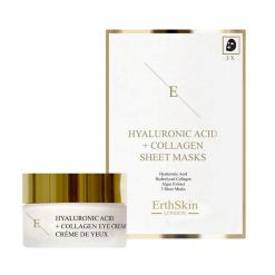 ErthSkin London Zestaw Hydra Mask + Krem pod Oczy Płatki pod oczy 1 ct Damski. Kremy pod oczy ErthSkin London. Za 139.89 zł.