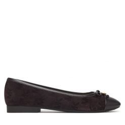 Baleriny MICHAEL Michael Kors. Brązowe baleriny MICHAEL Michael Kors, bez wzorów, bez obcasa. Za 609.99 zł.