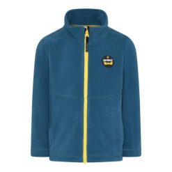 Bluza polarowa dzicięce Lego Sakso 601. Niebieskie bluzy LEGO, bez wzorów, z polaru, bez kaptura. Za 159.99 zł.