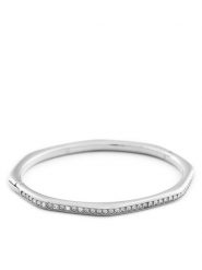 Swarovski Bransoletka bangle Dextera 5725222 Srebrny. Szare bransoletki SWAROVSKI, metalowe. Za 699.99 zł.