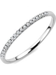 Diamant Exquis Złoty pierścionek z diamentami rozmiar: 54. Szare pierścionki Diamant Exquis, z diamentem, złote. Za 873.95 zł.