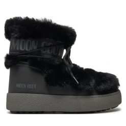 Śniegowce Moon Boot. Czarne trapery i śniegowce Moon Boot. Za 1,099.00 zł.