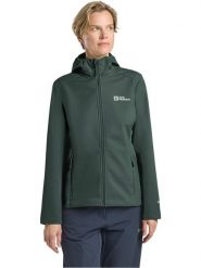 Jack Wolfskin Kurtka softshellowa w kolorze zielonym rozmiar: M. Zielone kurtki sportowe Jack Wolfskin, m, bez wzorów, bez kaptura, outdoorowe. Za 324.95 zł.