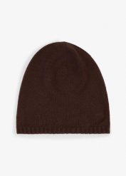 Cienka czapka beanie z wełną z merynosów. Czerwone czapki bonprix, bez wzorów, z dzianiny. Za 67.99 zł.