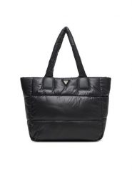 Guess Torebka V5BZ14 WF820 Czarny. Czarne torebki klasyczne Guess, z aplikacjami, z materiału, bez dodatków. Za 349.99 zł.