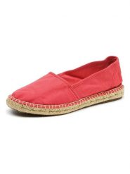 Natural world Espadryle w kolorze czerwonym rozmiar: 35. Czerwone espadryle Natural World, bez wzorów, bez obcasa, bez zapięcia. Za 61.60 zł.