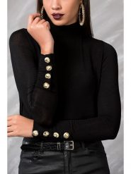 Milan Kiss Koszulka w kolorze czarnym rozmiar: M. Czarne bluzki Milan Kiss, m, bez wzorów, bez kołnierzyka, bez ramiączek. Za 130.99 zł.