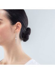 COEUR DE LION Kolczyki-wkrętki z perłami rozmiar: onesize. Białe kolczyki COEUR DE LION, z perłą, ze stali. Za 173.99 zł.